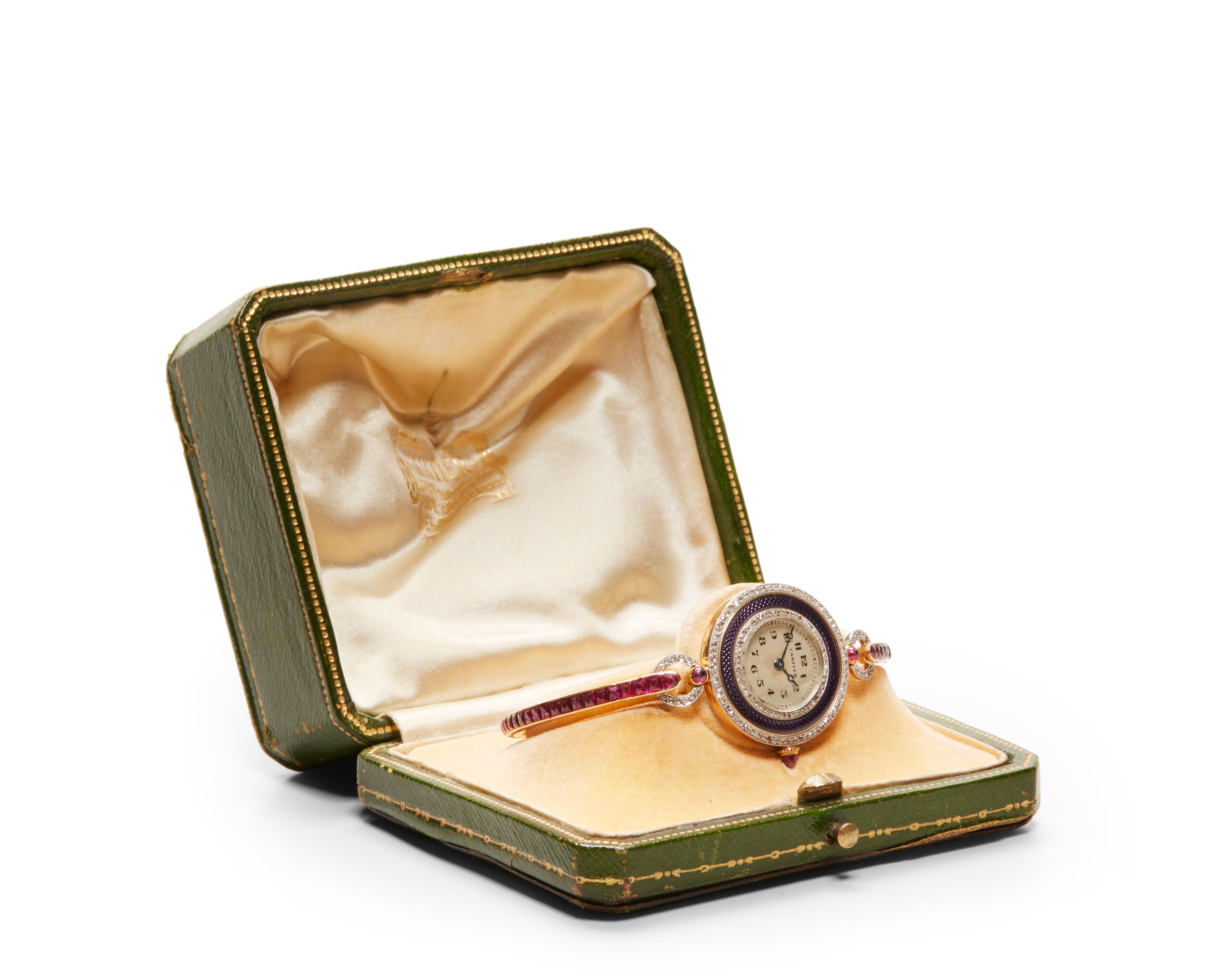 Montre SenTra Vintage Années 1940 Pour Femme - Or 14 Carats - Fonctionne Parfaitement