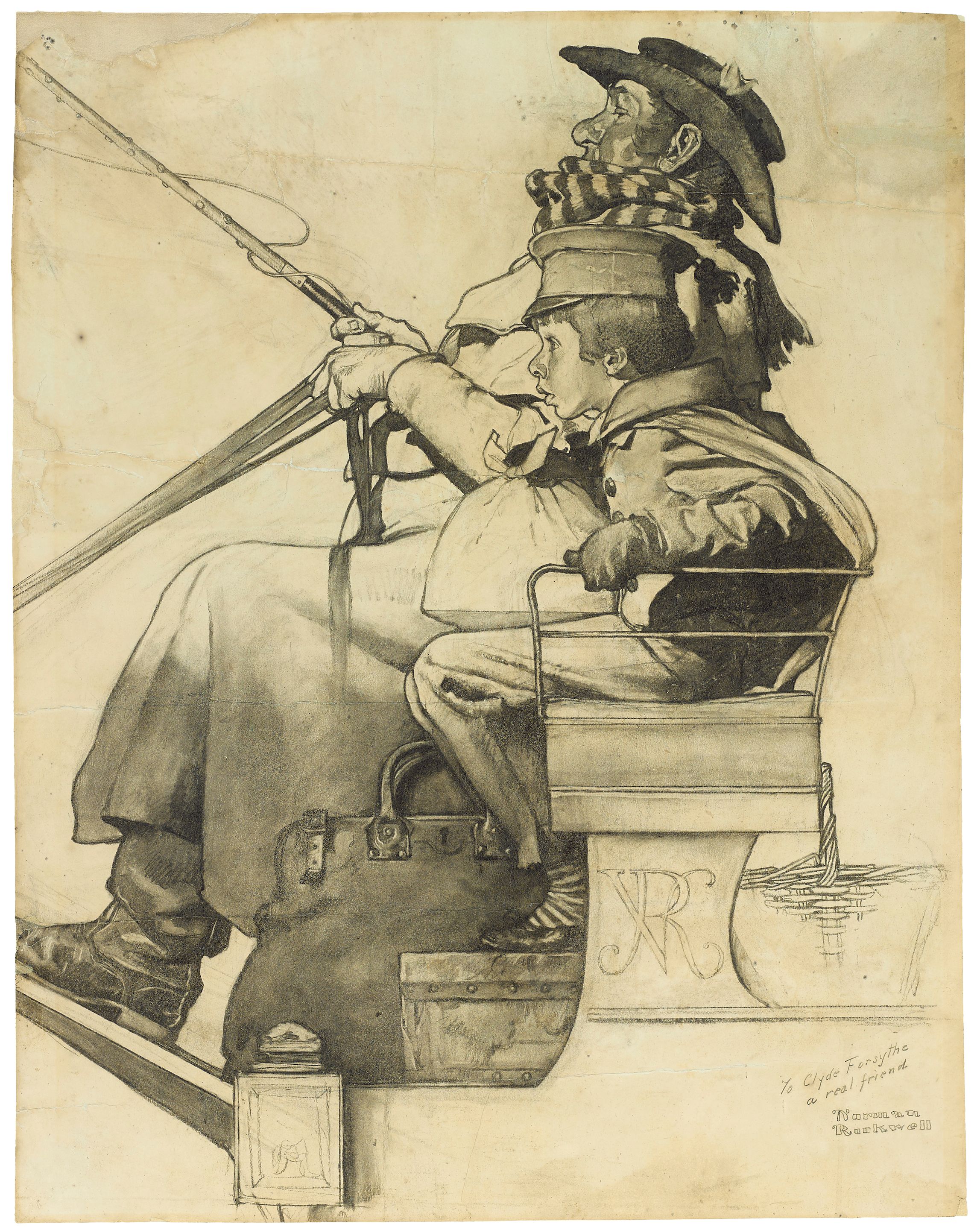 Study for The Christmas Coach