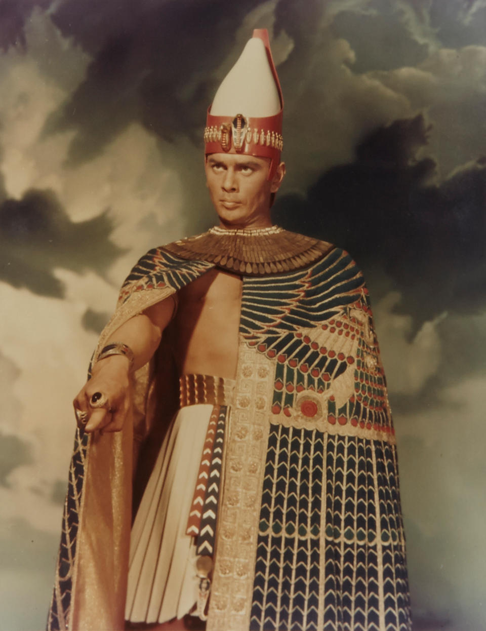 Bonhams : A Yul Brynner Ramses cape from The Ten Commandments