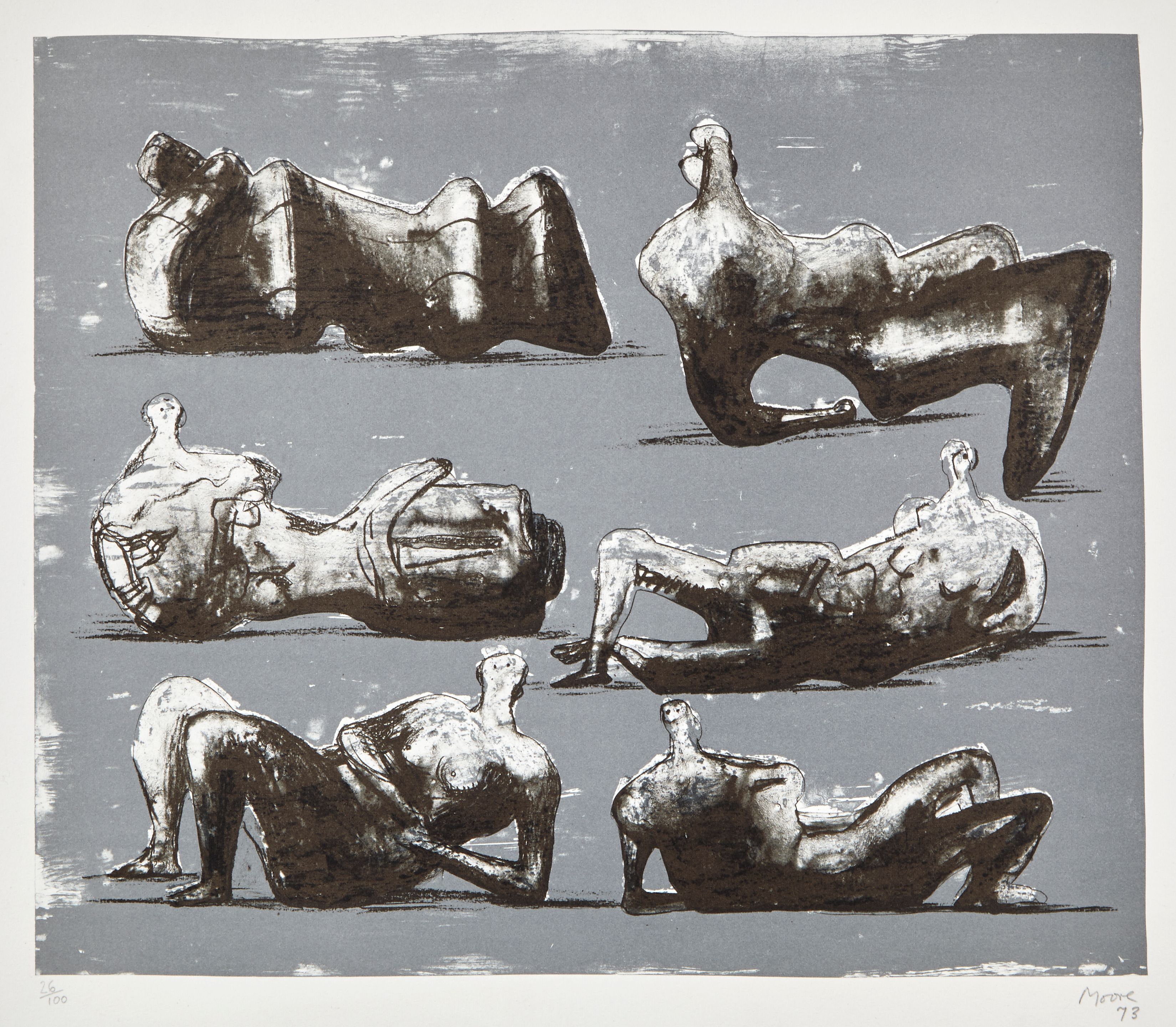 Six Reclining Figures