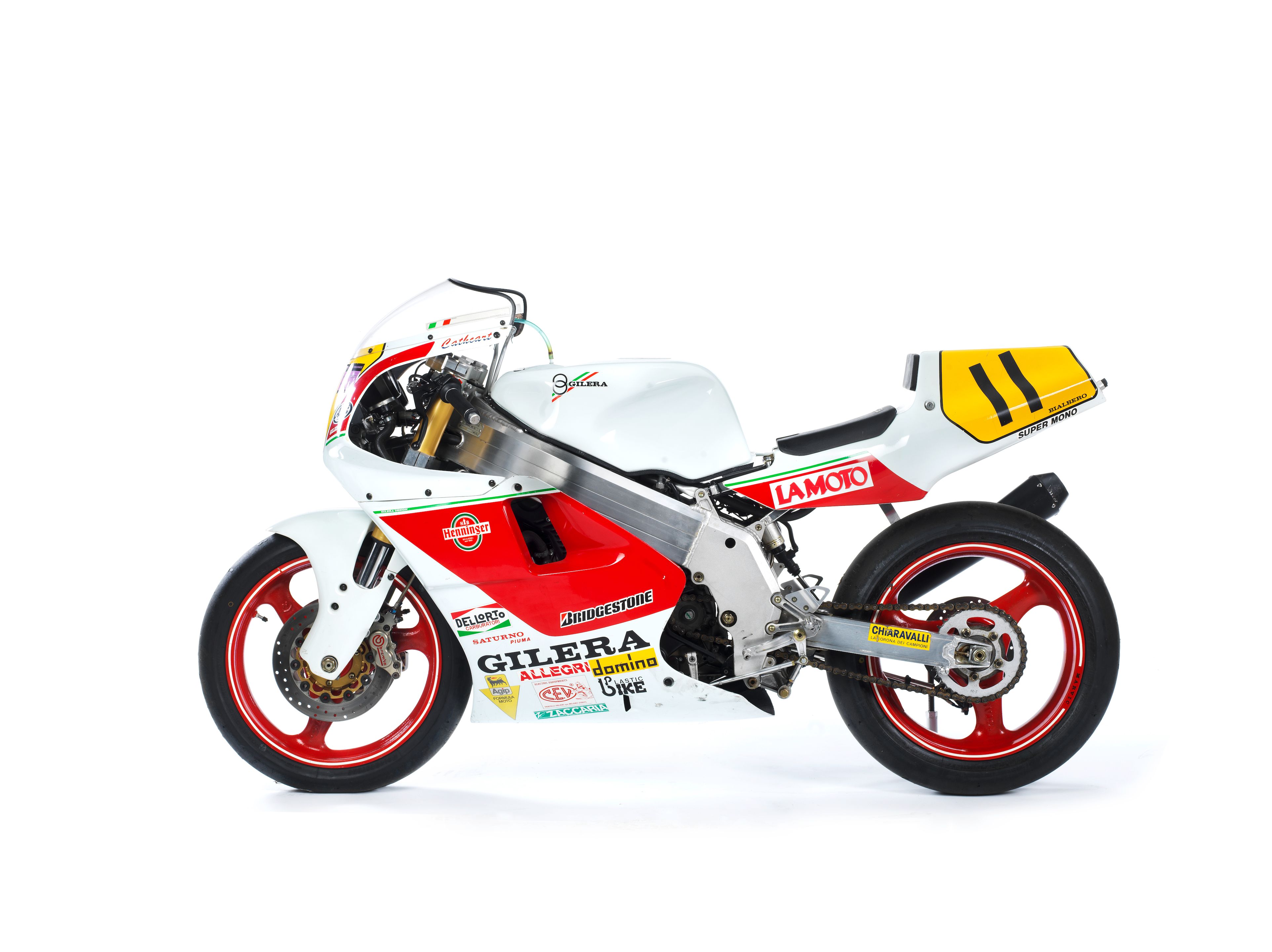 Bonhams Cars 1990 Gilera 558cc Saturno Bialbero Piuma Frame no