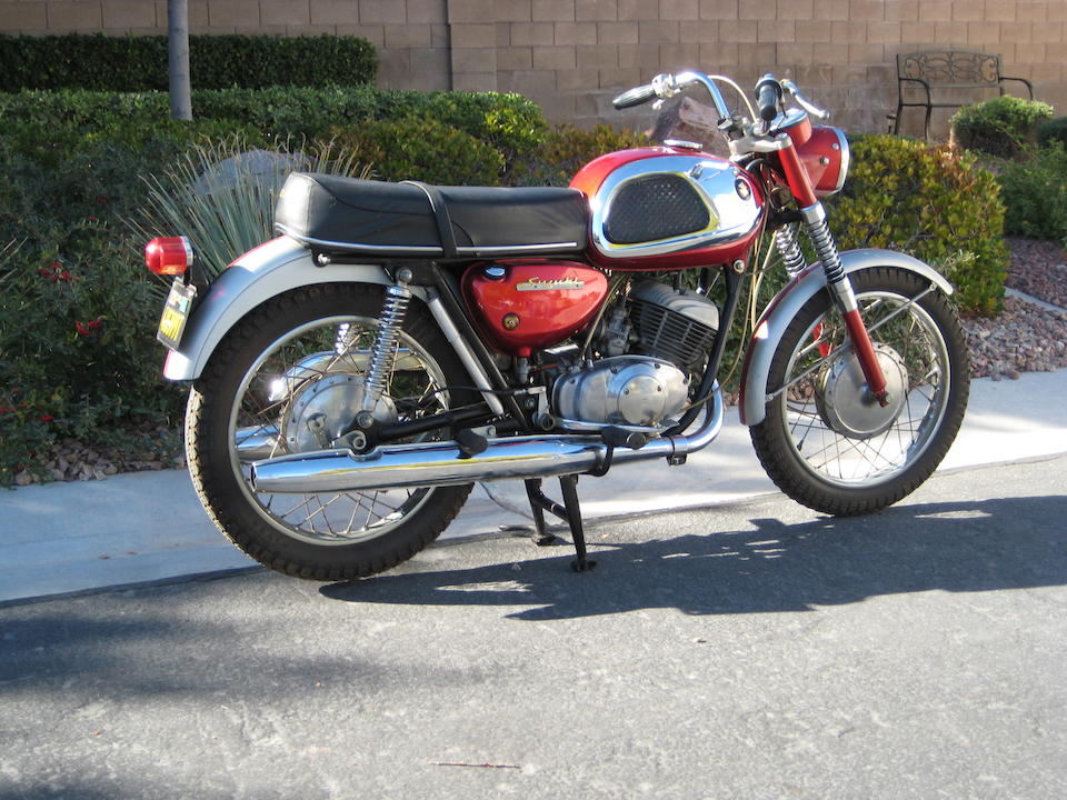 Bonhams : 1966 Suzuki X-6 Hustler Frame no. 14499