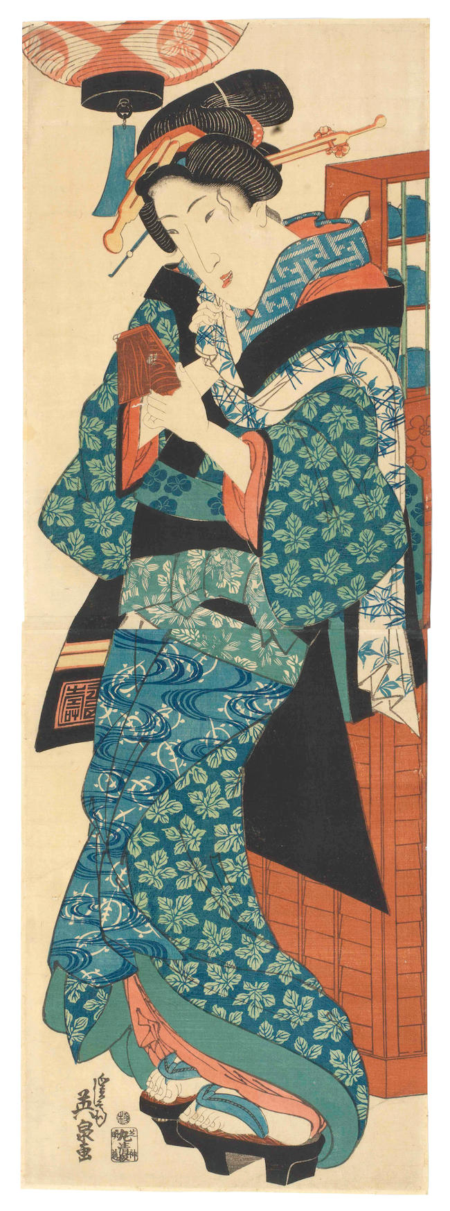 Keisai Eisen (1790-1848) Edo period (1615-1868), 1820s