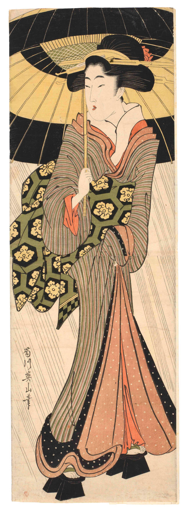Kikugawa Eizan (1787-1867) Edo period (1615-1868), 1820s