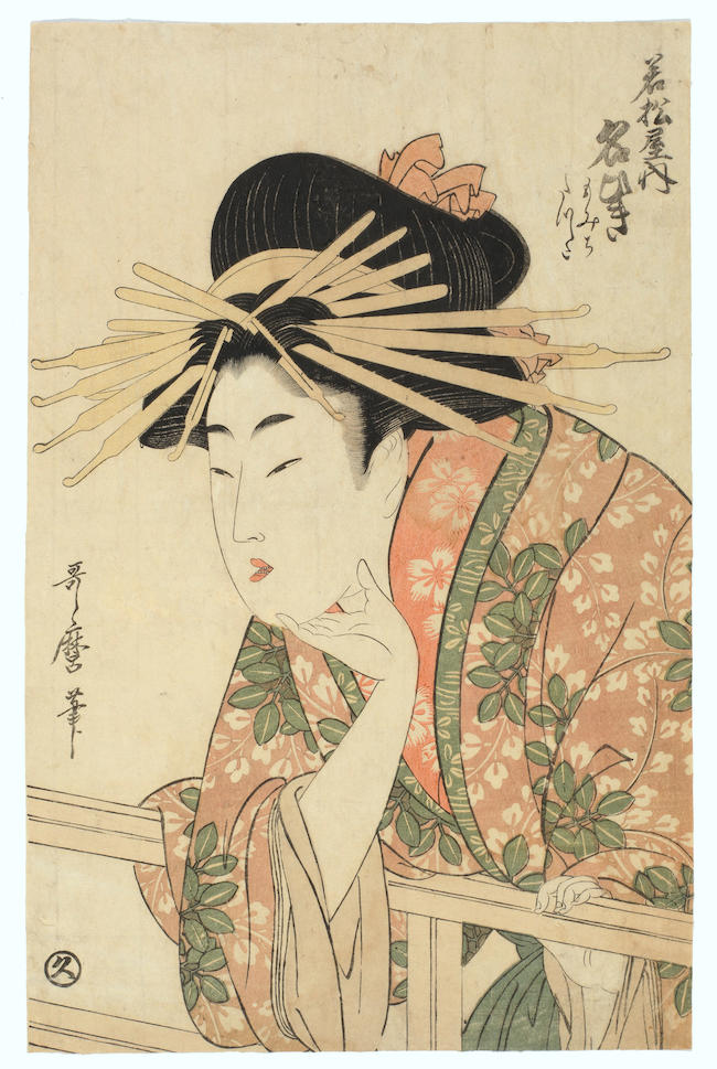 Kitagawa Utamaro (1753-1806) Edo period (1615-1868), circa 1806