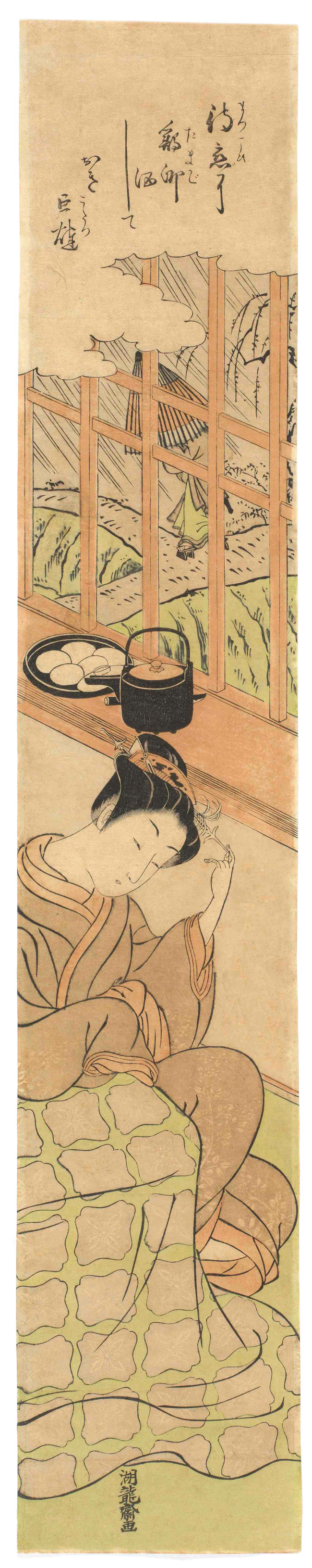 Isoda Koryusai (1735-1790) Edo period (1615-1868), circa 1771