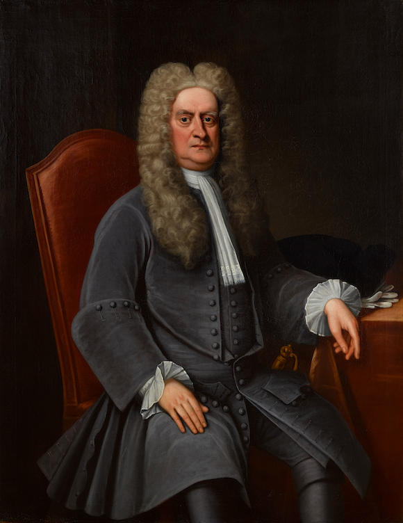 Bonhams Newton Isaac 1642 1727 Portrait Of Sir Isaac Newton English School C1715 1720 4803
