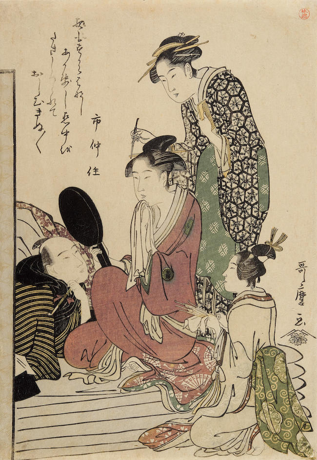 Kitagawa Utamaro (1753-1806) Edo period (1615-1868), circa 1788-90
