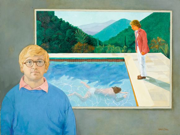 Bonhams : Charles Bragg (American, 1931-2017) Portrait of an Artist ...