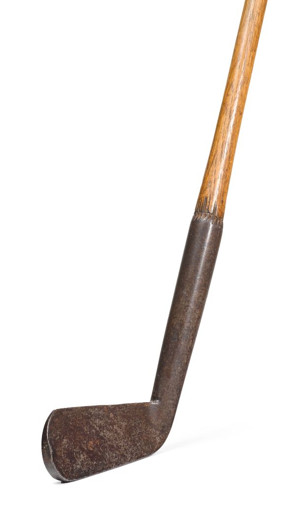 Putter Ancien Anderson Putting Cleek - Manche En Caryer - 1910 - Droitier 34"