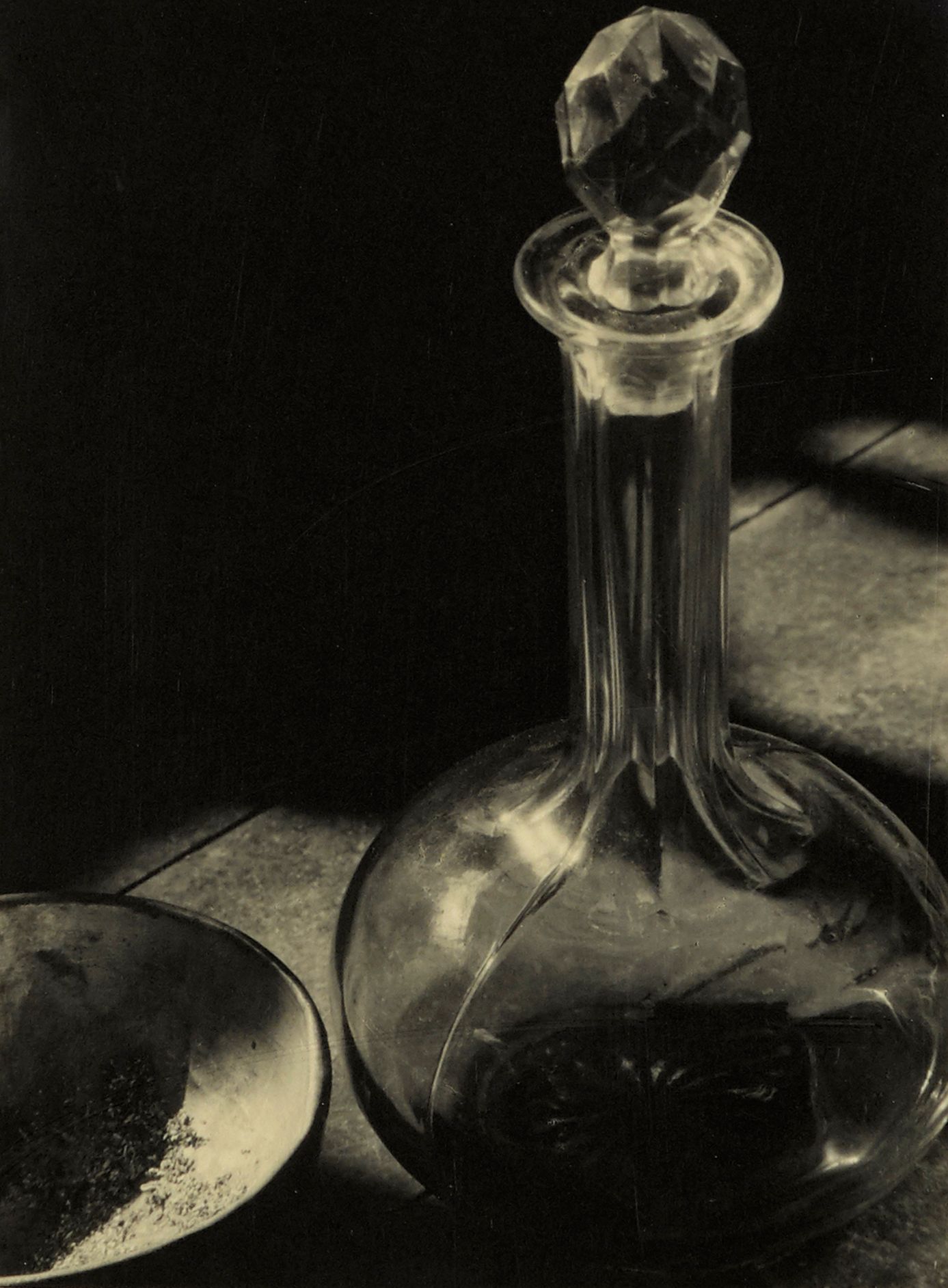 Untitled (Glass, Decanter, and Bowl)