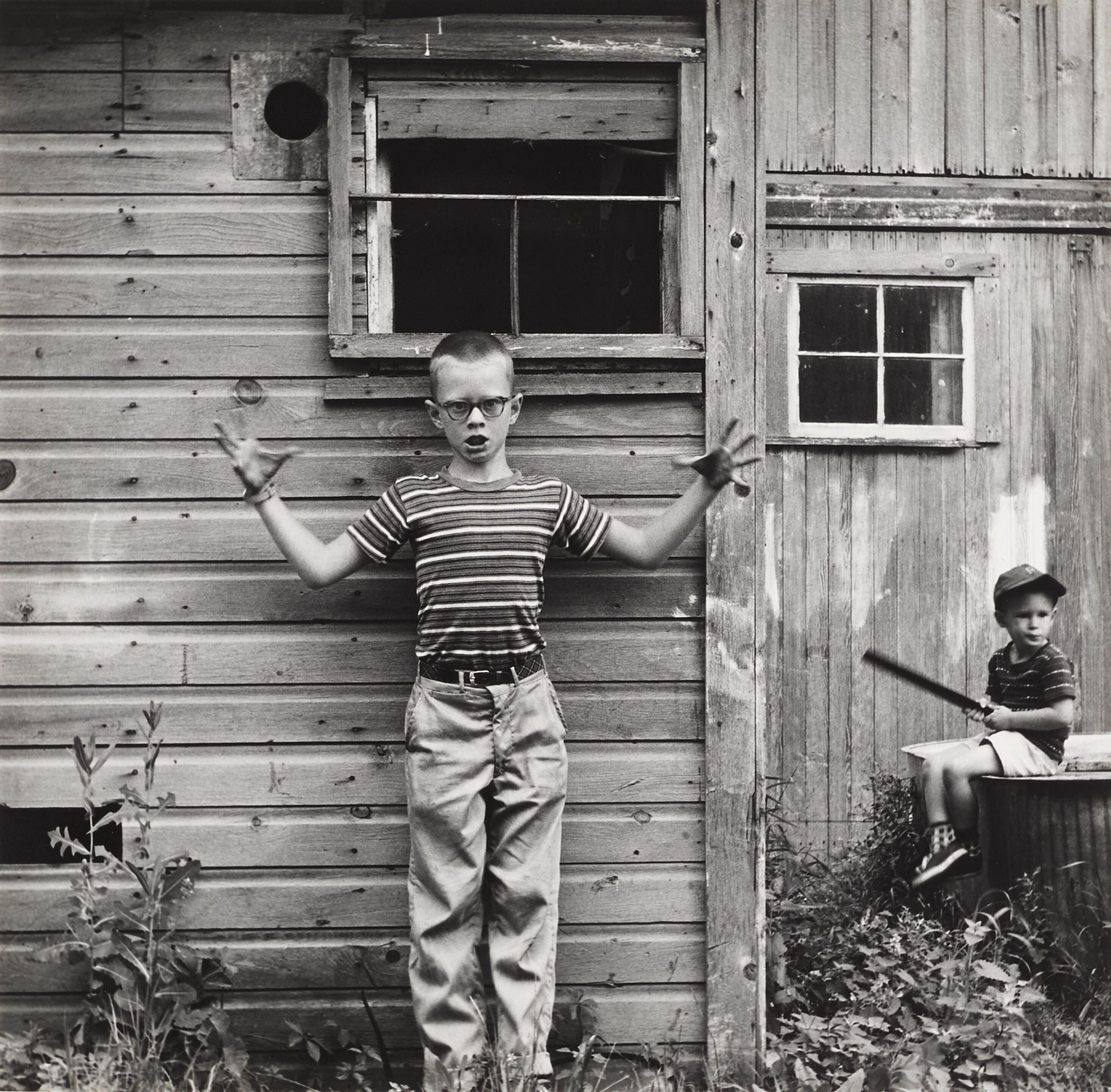 Untitled (Boy Making Gesture)