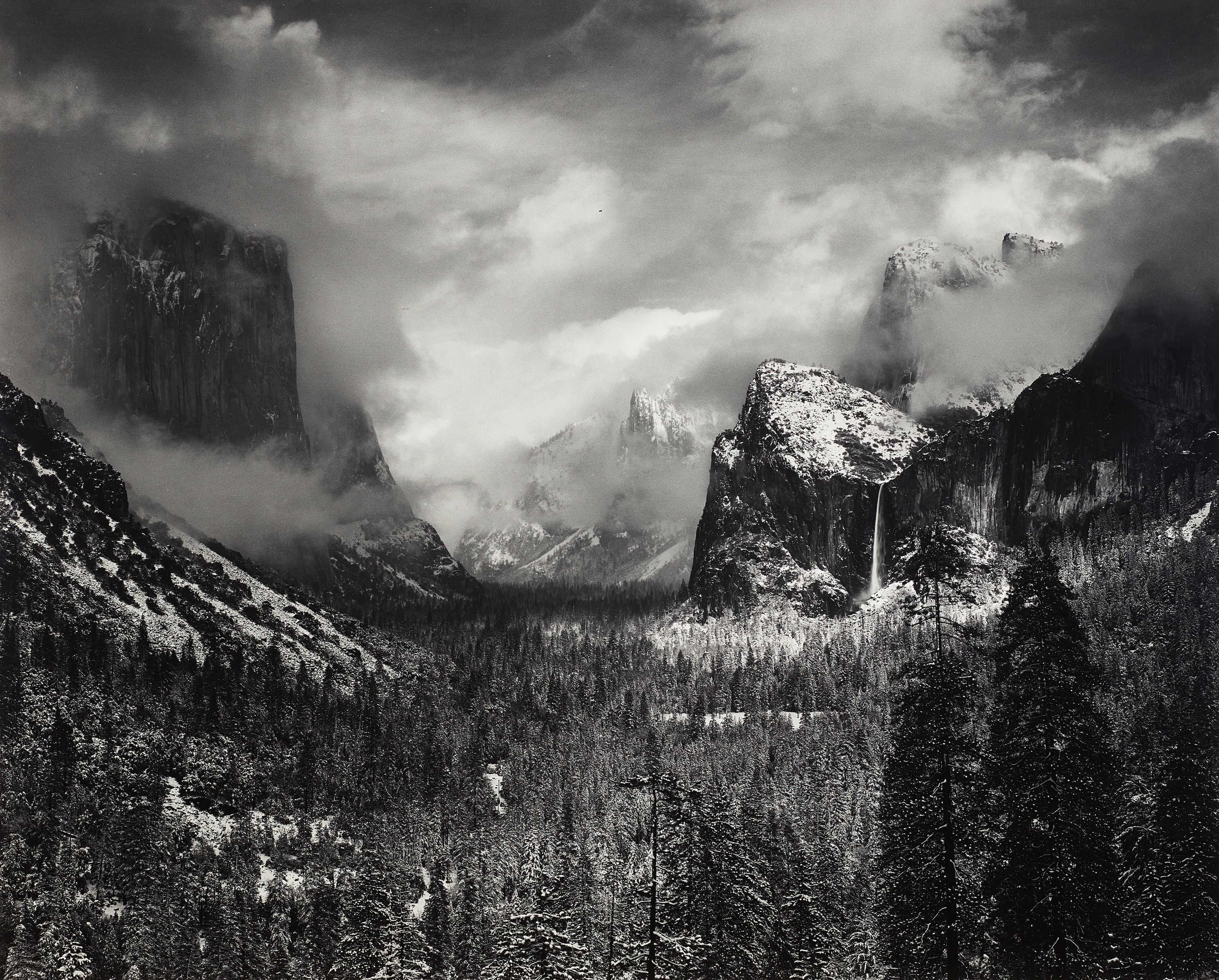 Clearing Winter Storm, Yosemite National Park