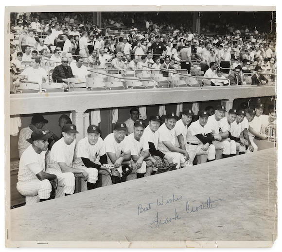 Bonhams THE NEW YORK YANKEES 18TH ANNUAL OLD TIMERS' GAME, AUGUST