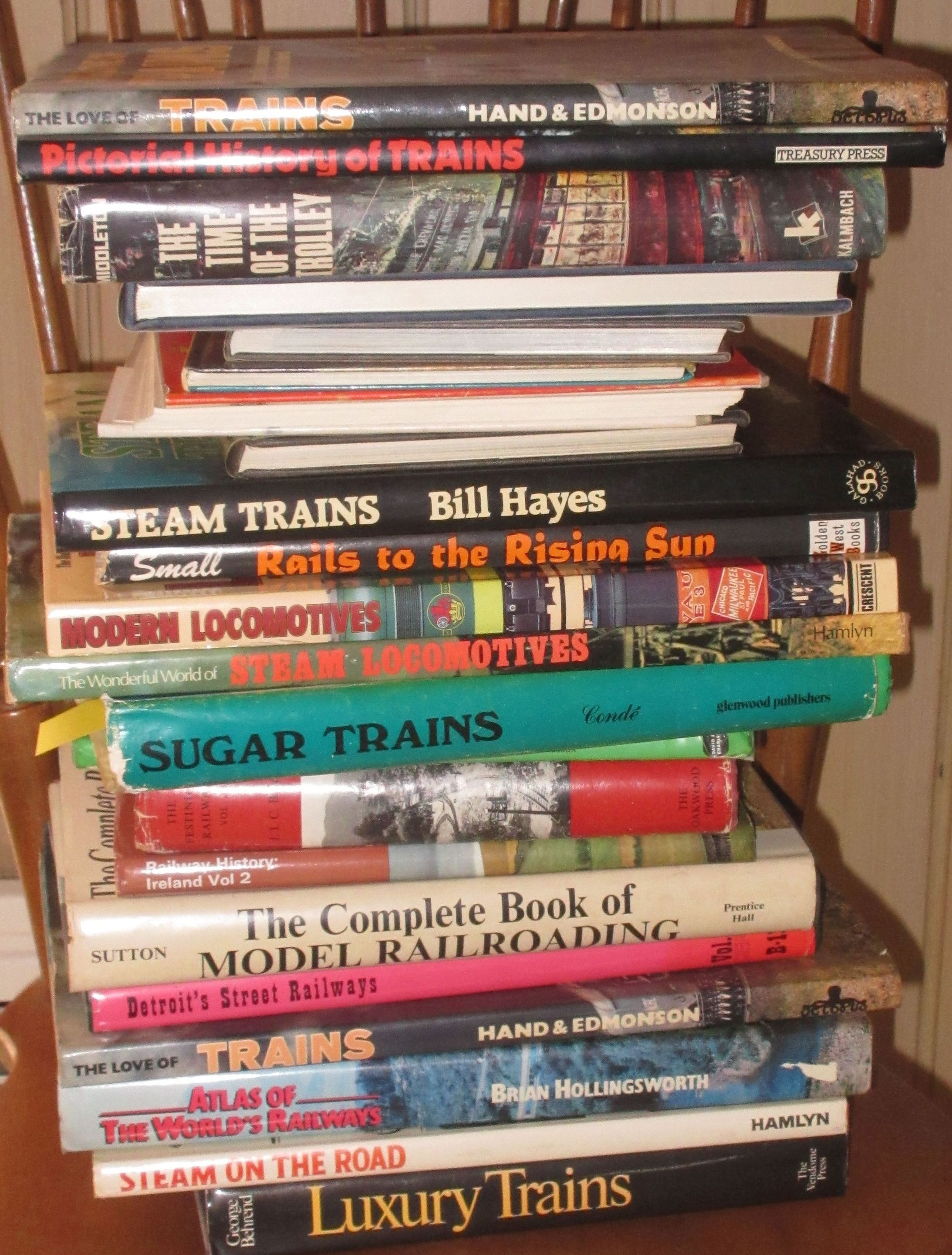 Bonhams Cars : Assorted railway books,