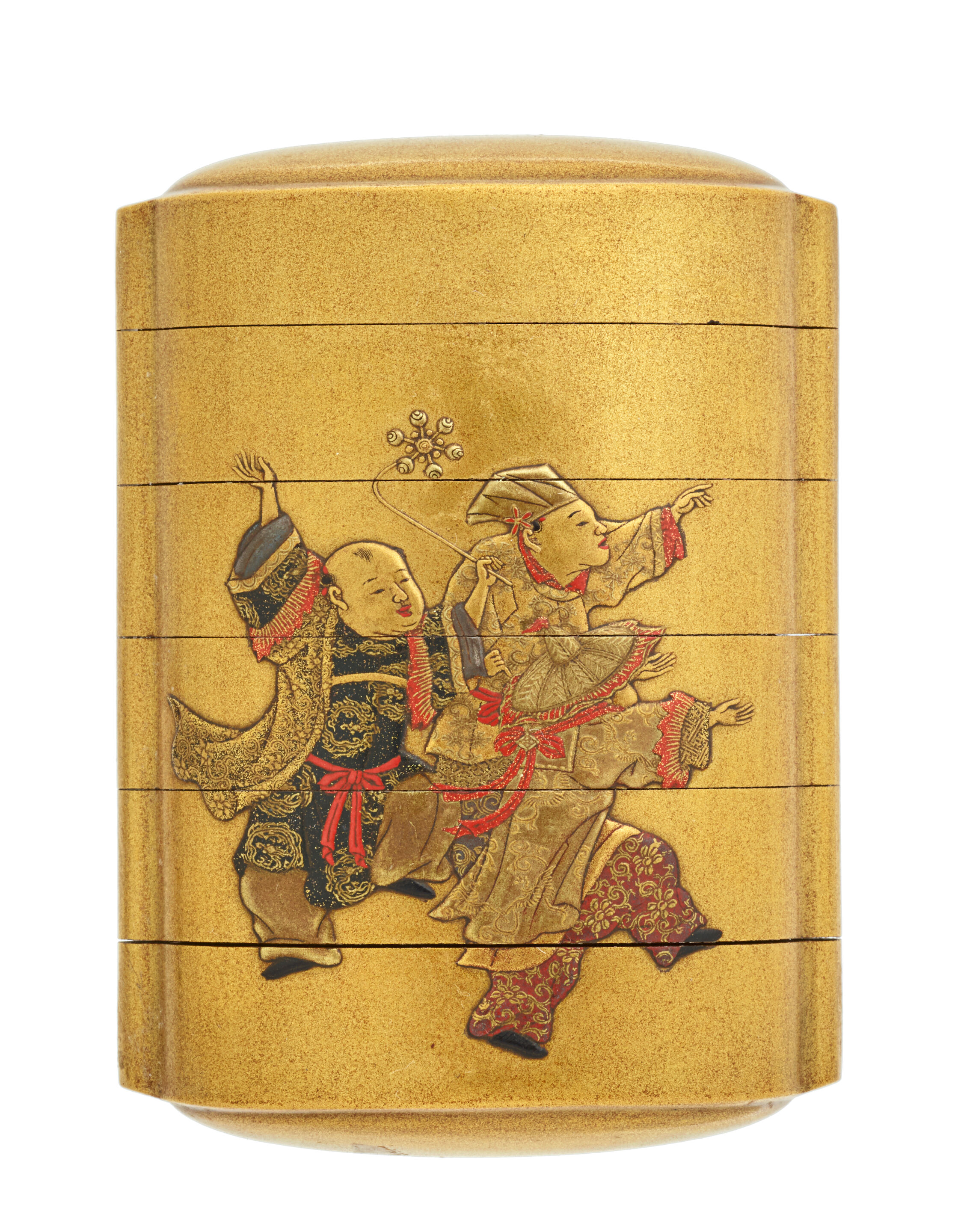 A Five-Case Lacquer Inro