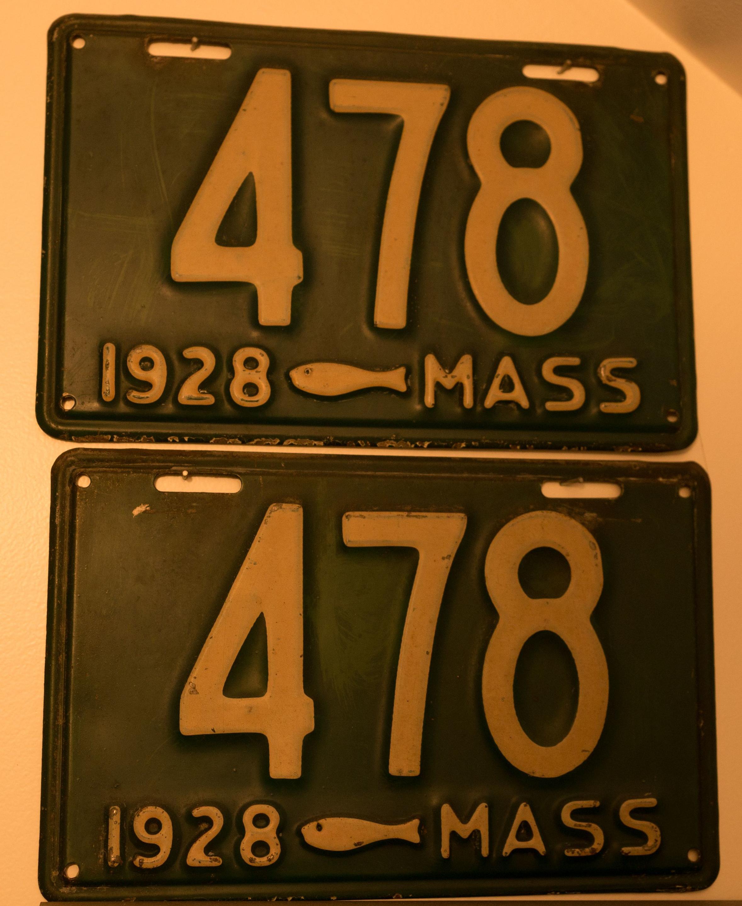 Bonhams Cars : 1928 Massachusetts Plate