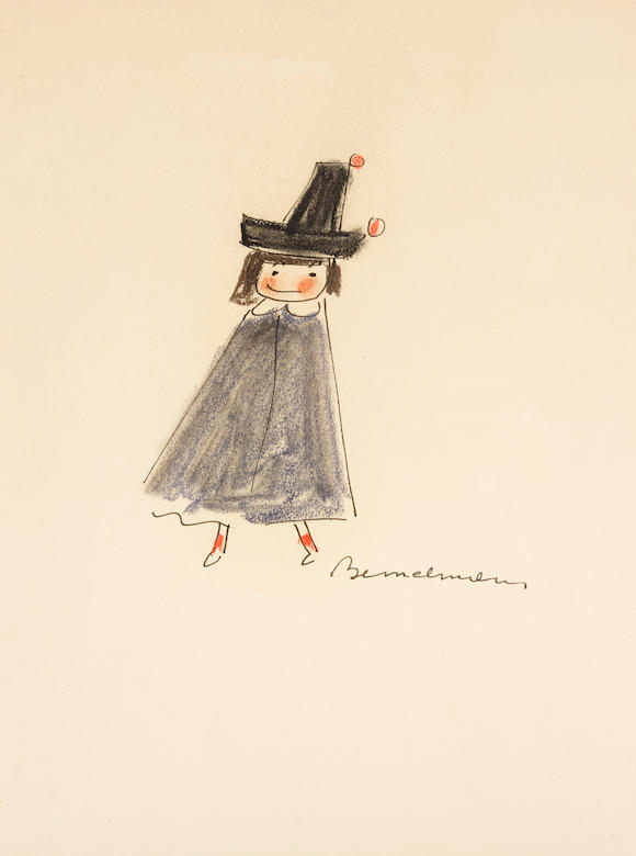 Bonhams : BEMELMANS, LUDWIG. 1898-1962. Original pen and ink and pastel ...