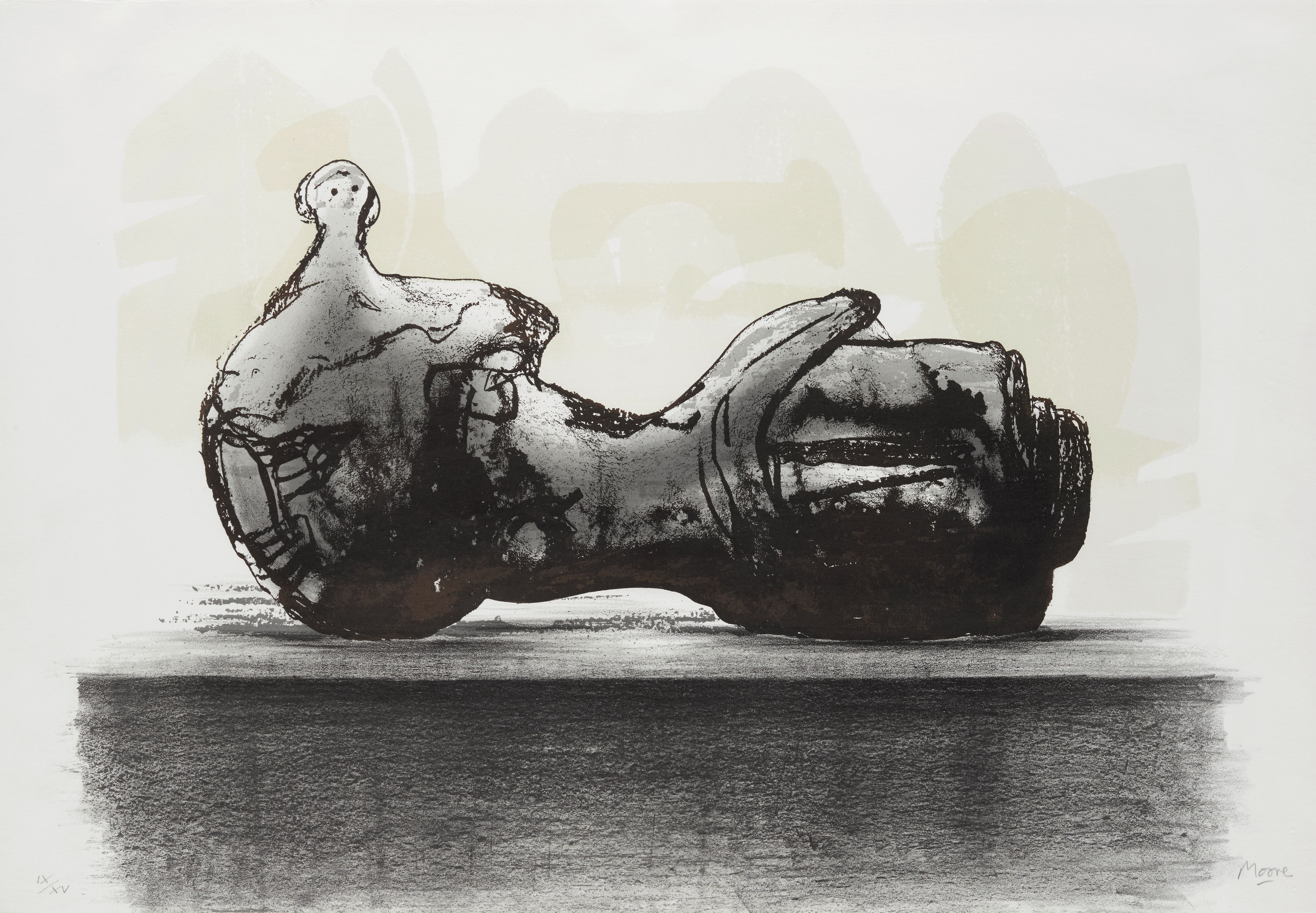 Stone Reclining Figure