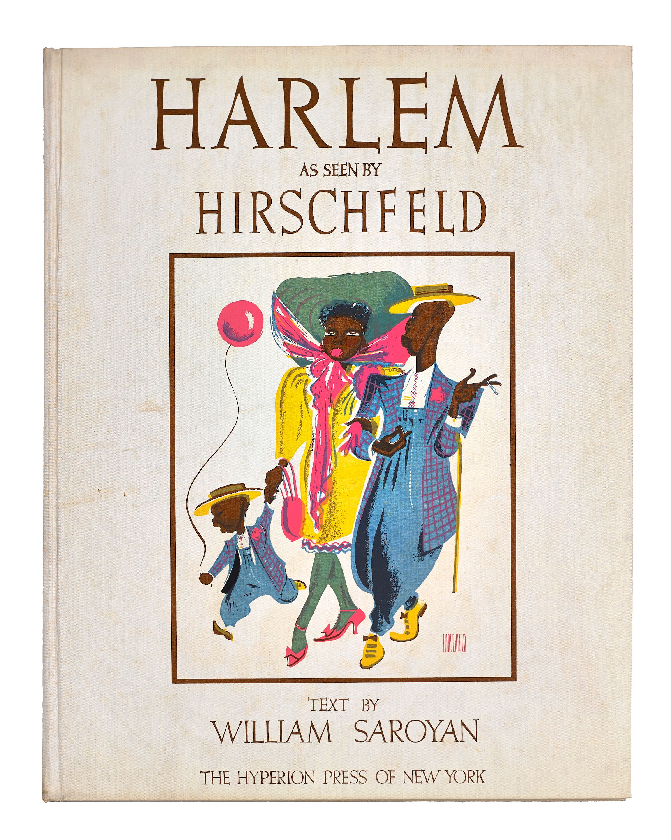 Bonhams HIRSCHFELD AL 1903 2003 SAROYAN WILLIAM 1908 1981 