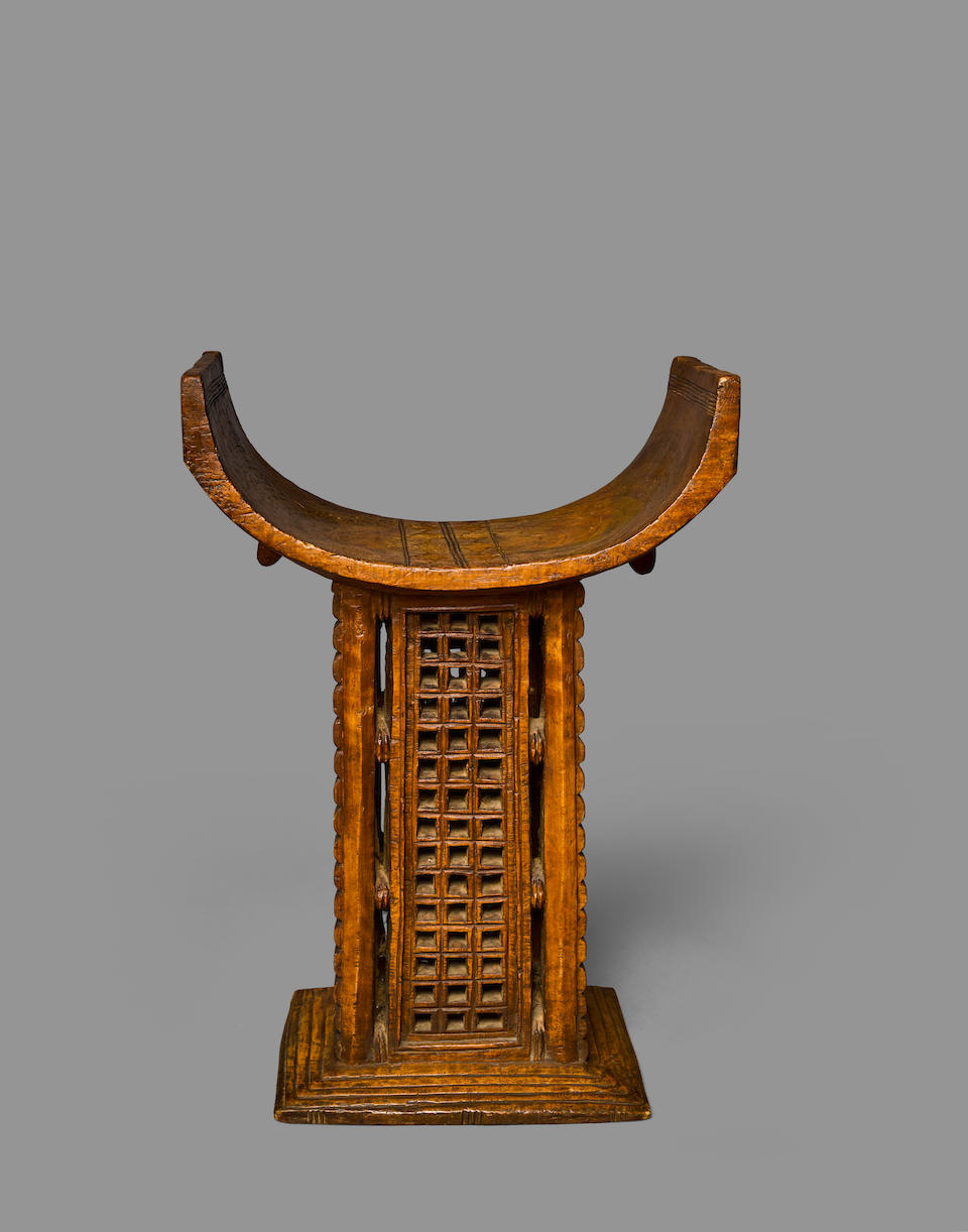 Bonhams : Important Fon Throne, probably belonging to King Behanzin or ...