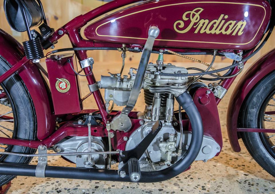 Bonhams : 1926 Indian 21ci Prince Engine No. W 123