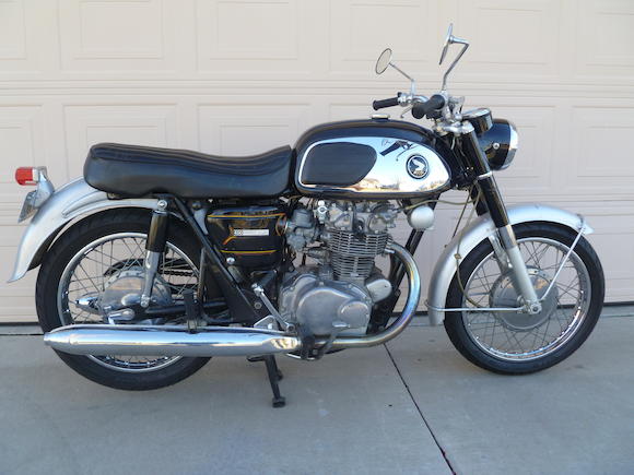 Bonhams : 1965 Honda CB450 'Black Bomber' Frame no. 1014264 Engine no ...