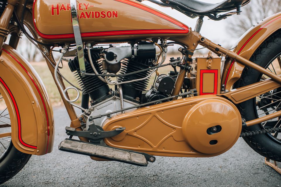 Bonhams 1928 Harley Davidson 61ci Model J Engine No 28j56