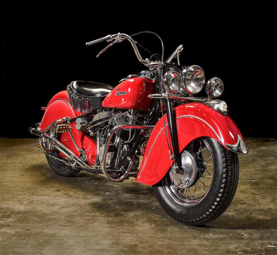 Bonhams : 1947 Indian 74ci Chief Frame no. 347 6188 Engine no. CDG6840B