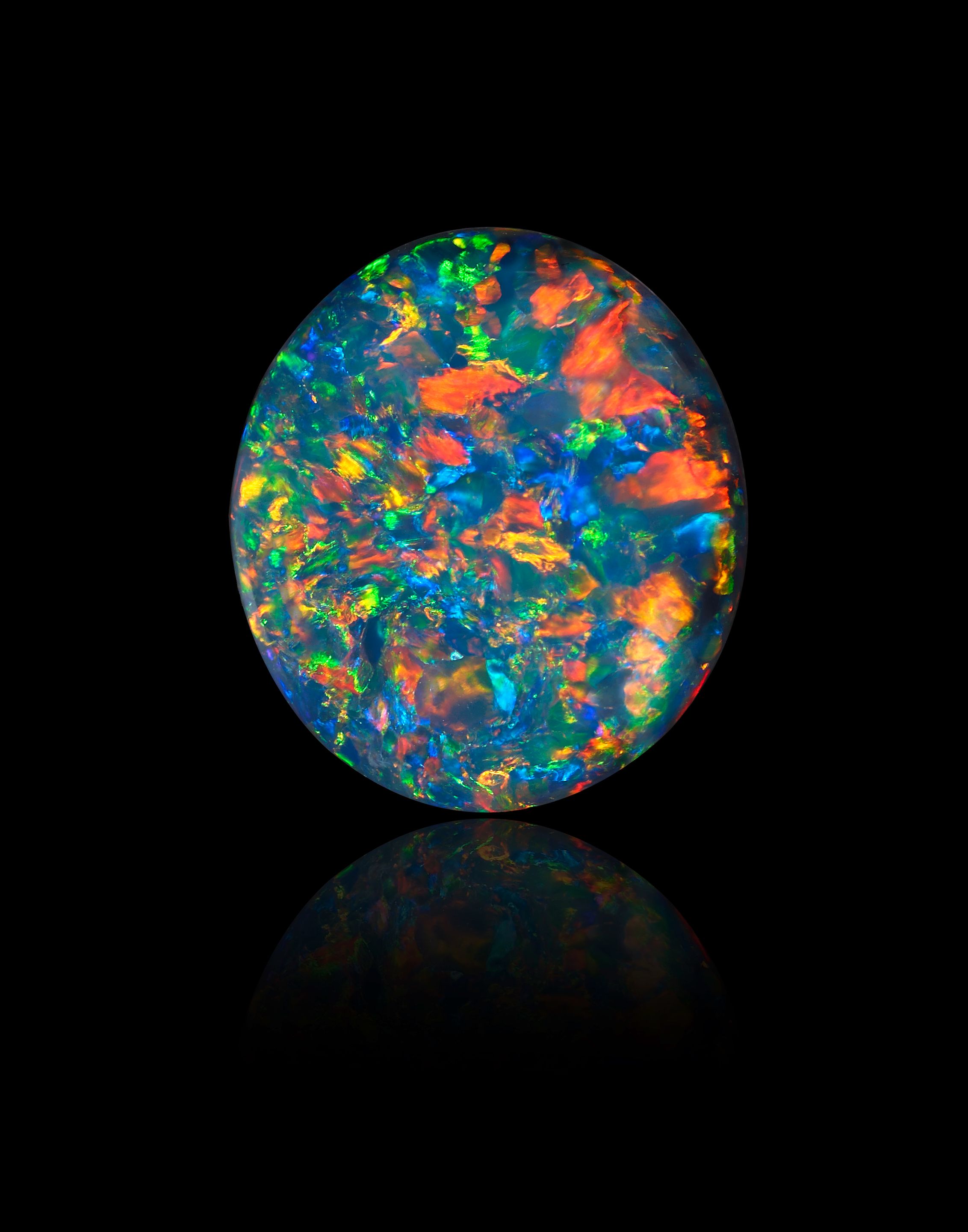 Fine Black Opal