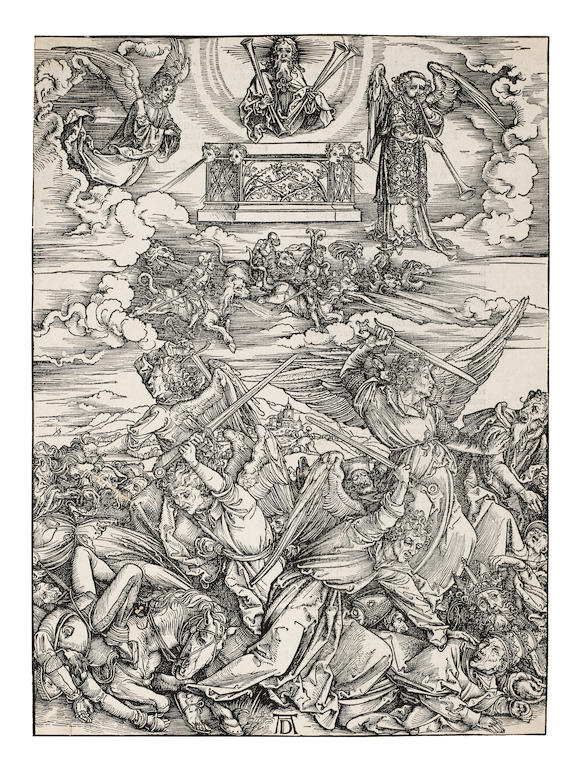 Bonhams : Albrecht Dürer (1471-1528); The Four Avenging Angels, from ...