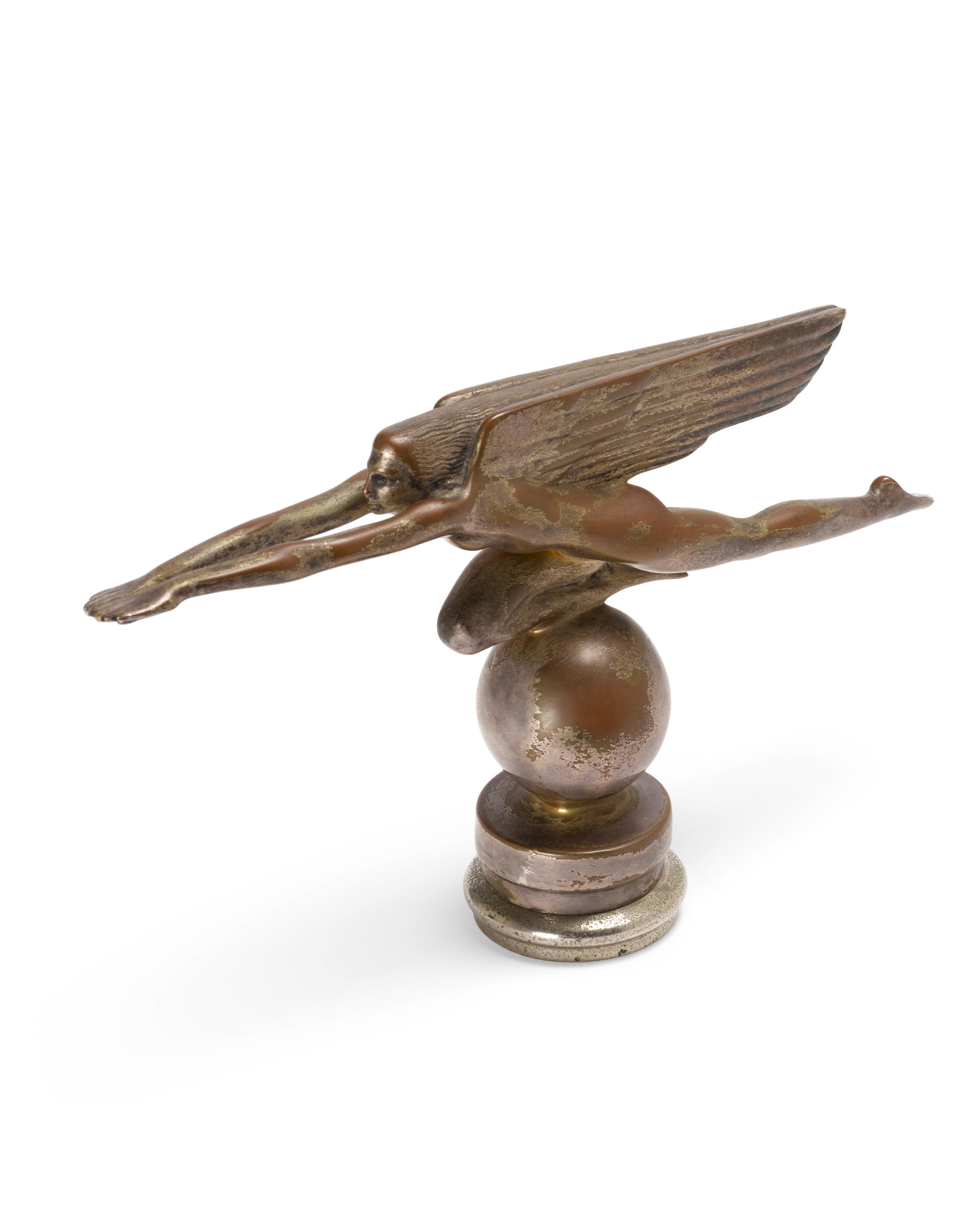 A fine and rare 'Speed' mascot by Harriet Whitney Frishmuth (1880-1980)
