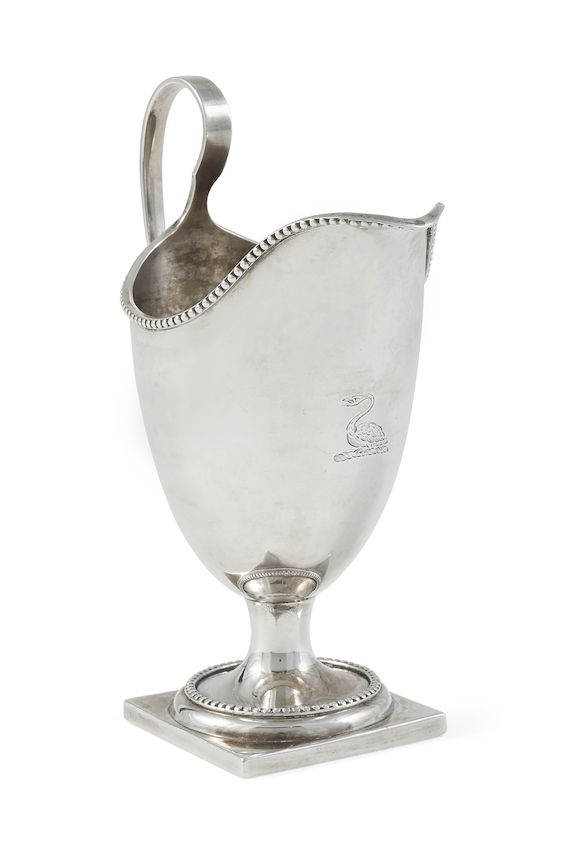 Bonhams An American Federal silver milk pot by Myer Myers, New York