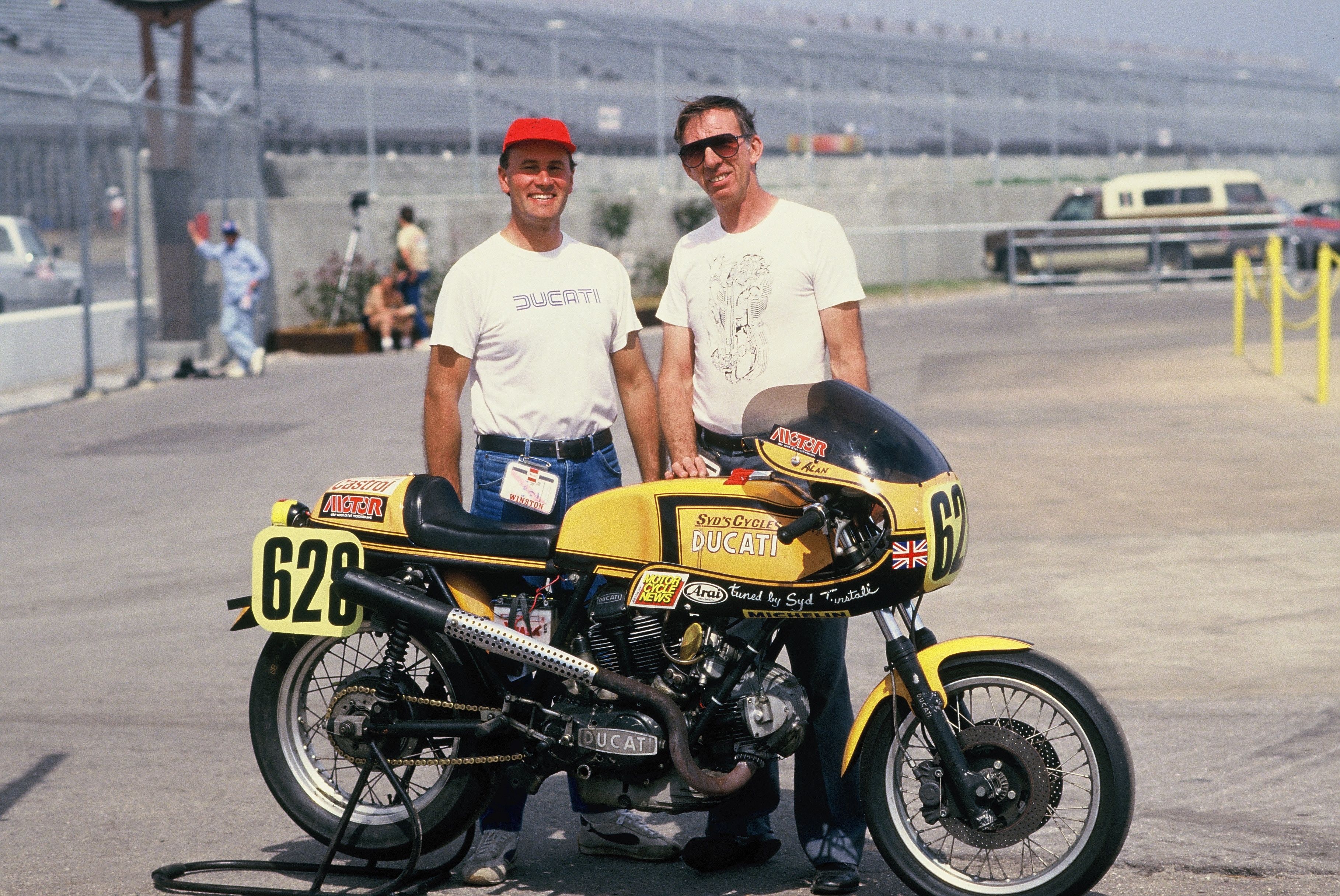 Bonhams Cars : The ex-Syd & Malcolme Tunstall, Alan Cathcart, 1973 Ducati 885cc 750 Sport 'Old Yello' Racing Motorcycle Frame no. DM750 753817 Engine no. 753342 Bonhams Cars : The ex-Syd & Malcolme Tunstall, Alan Cathcart, 1973 Ducati 885cc 750 Sport 'Old Yello' Racing Motorcycle Frame no. DM750 753817 Engine no. 753342