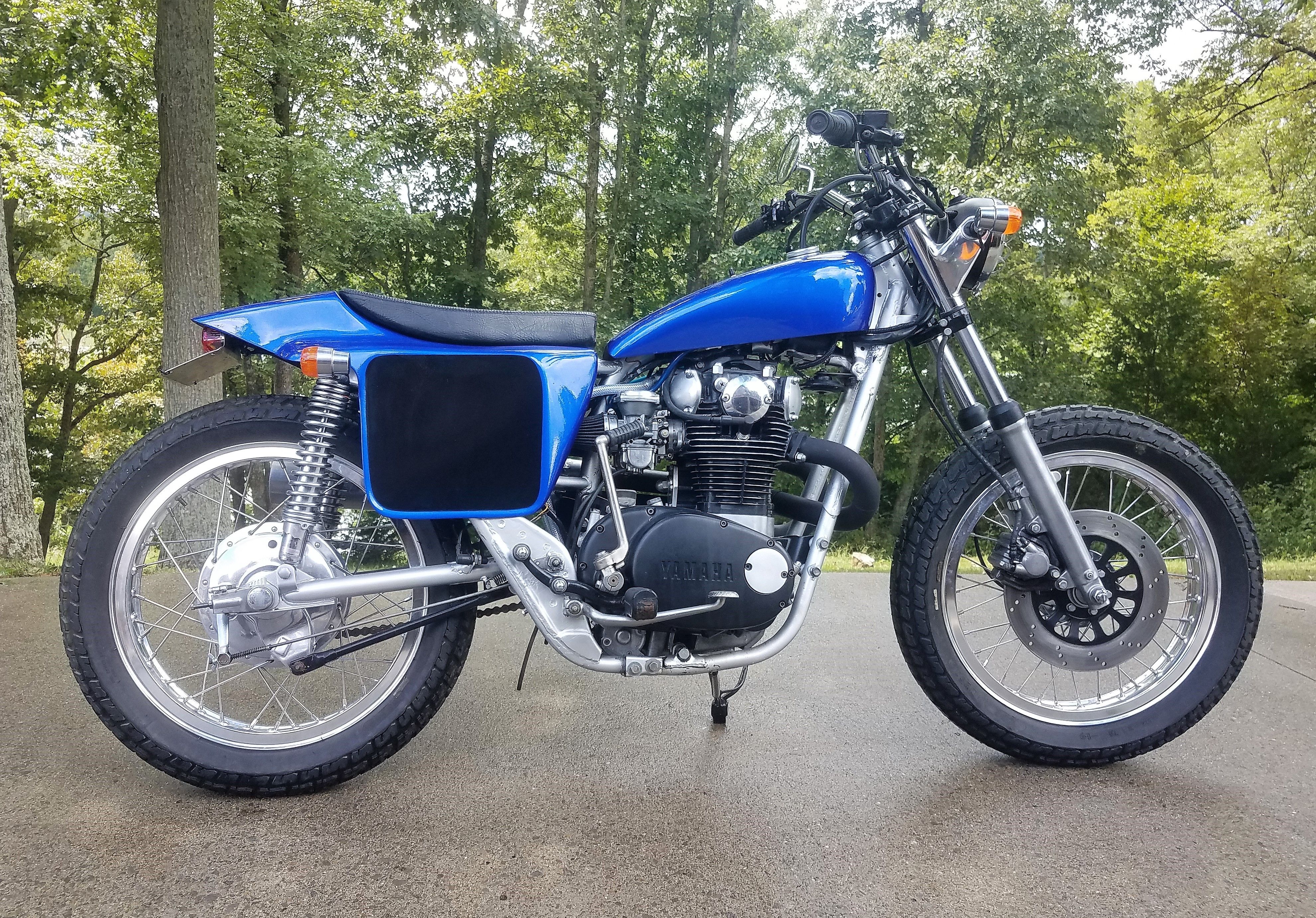 1977 Yamaha XS650 Street Tracker Frame no Bonhams Cars