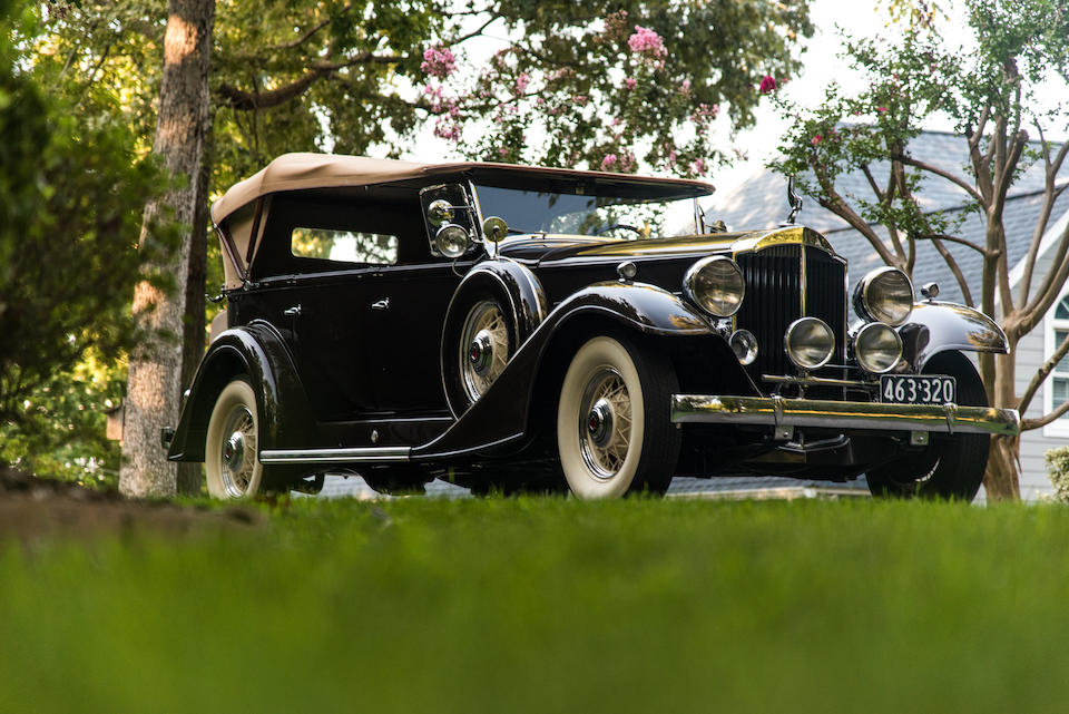 Bonhams : 1933 Packard Super Eight Model 1004 Touring CarEngine no. 7508I4