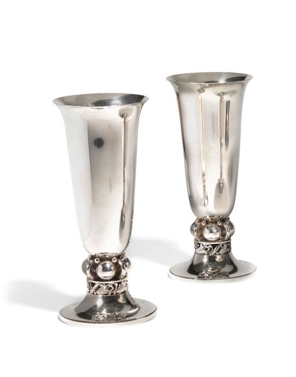 Bonhams Alphonse LaPaglia (19071953) Pair of Modernist Vasesmid 20th