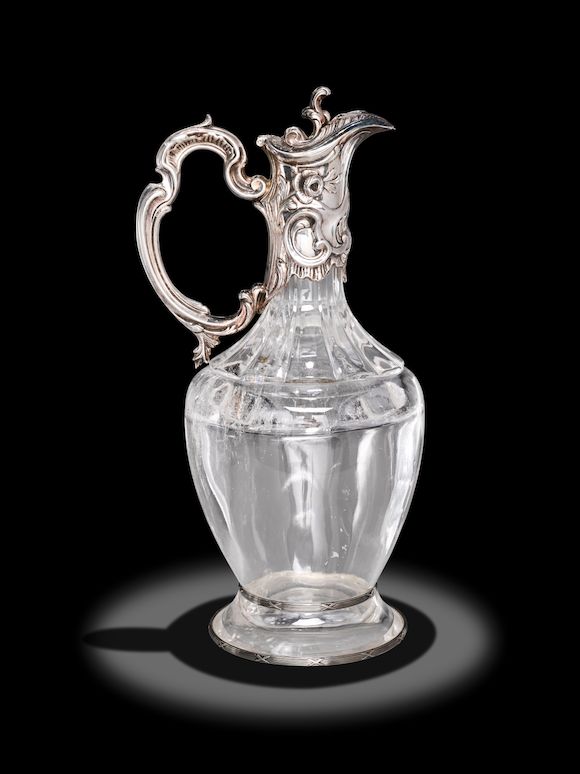Bonhams Rock Crystal Quartz Decanter by Manfred Wild