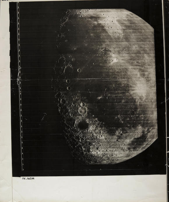 Bonhams Lunar Orbiter V Photographs