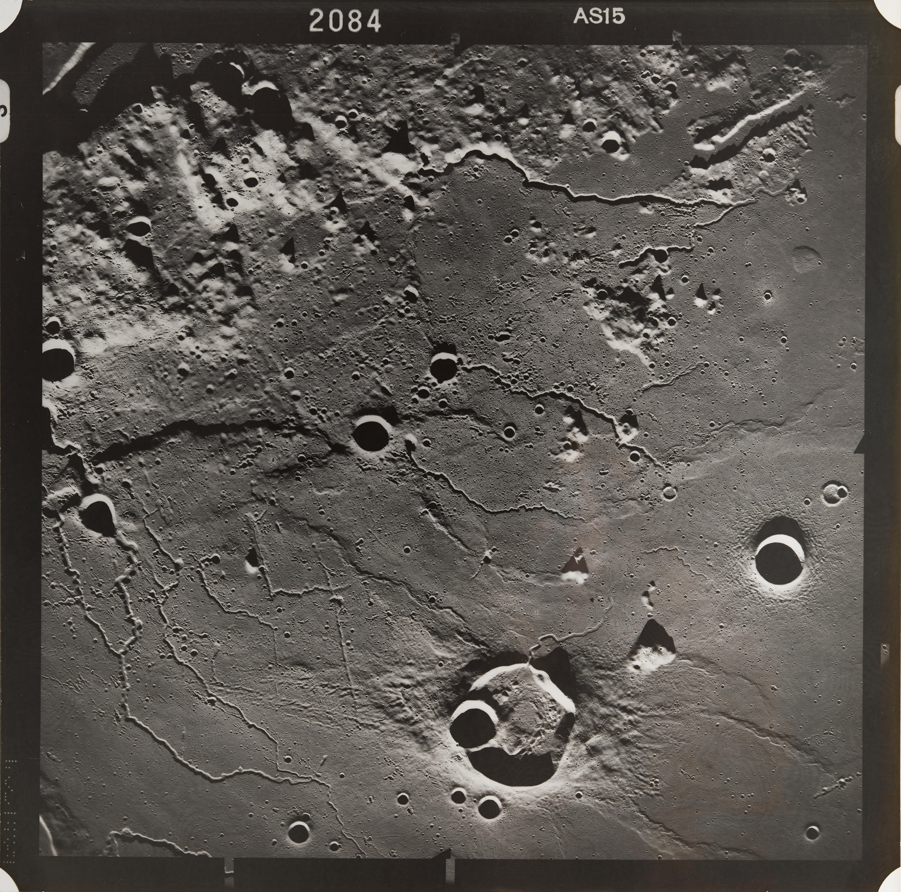 APOLLO 15 MAPPING IMAGES.