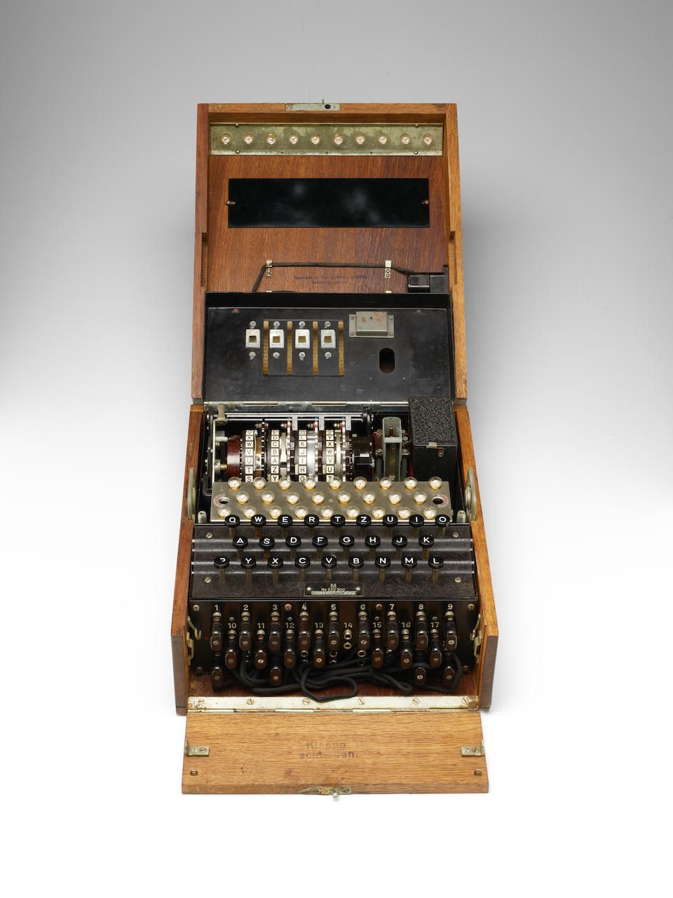 Bonhams M4 Enigma Machine For German Naval Use A German Naval 4 Rotor Enigma Enciphering Machine M4 Made By Heimsoeth And Rinke Berlin 1943