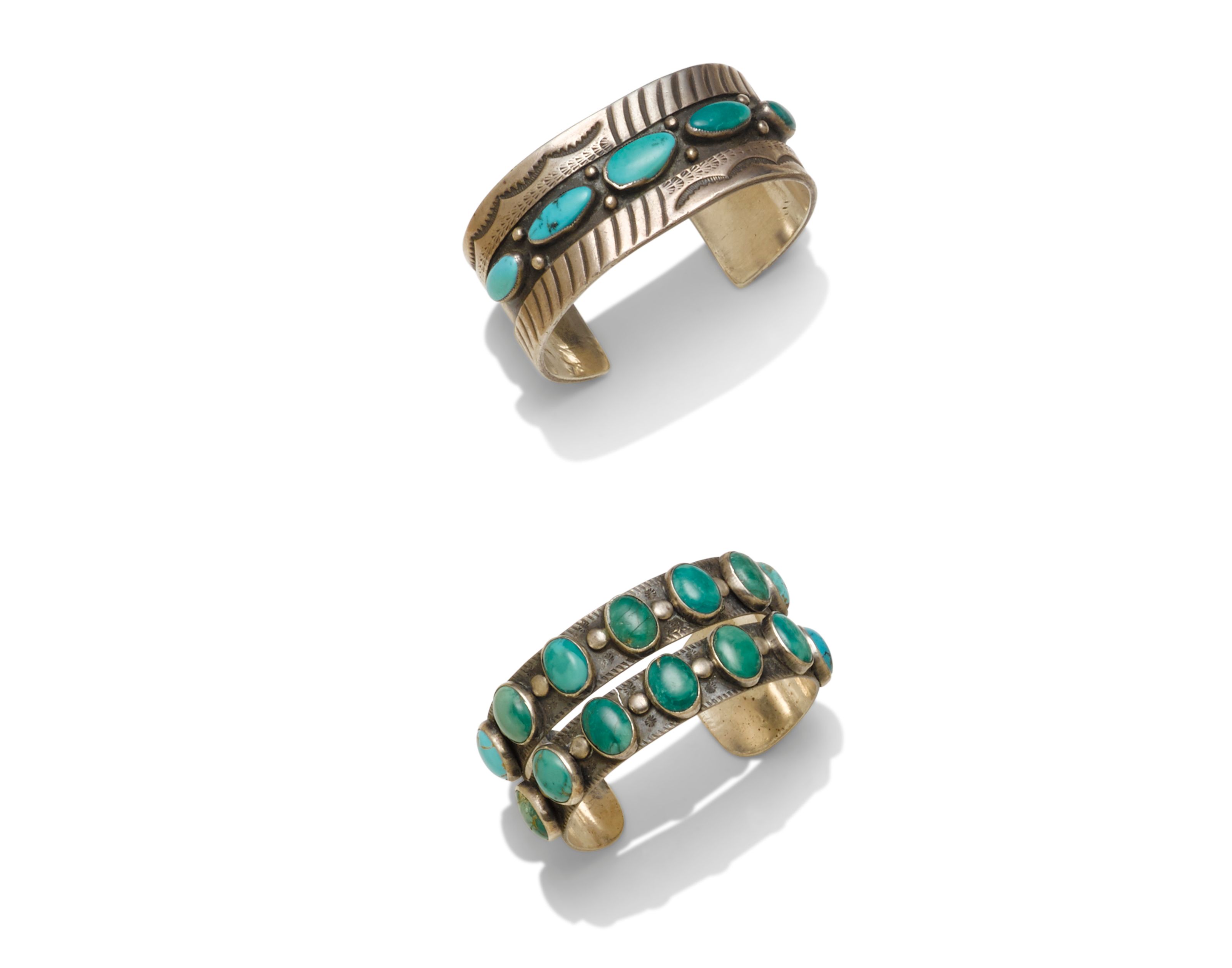 Two Navajo bracelets