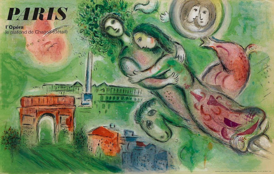 Bonhams After Marc Chagall 1887 1985 Paris L Opera Le
