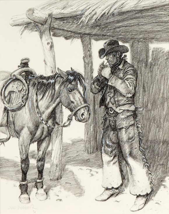 Joe Neil Bonhams : Joe Neil Beeler (1931-2006) Ready to Work 19 1/2 x 16in