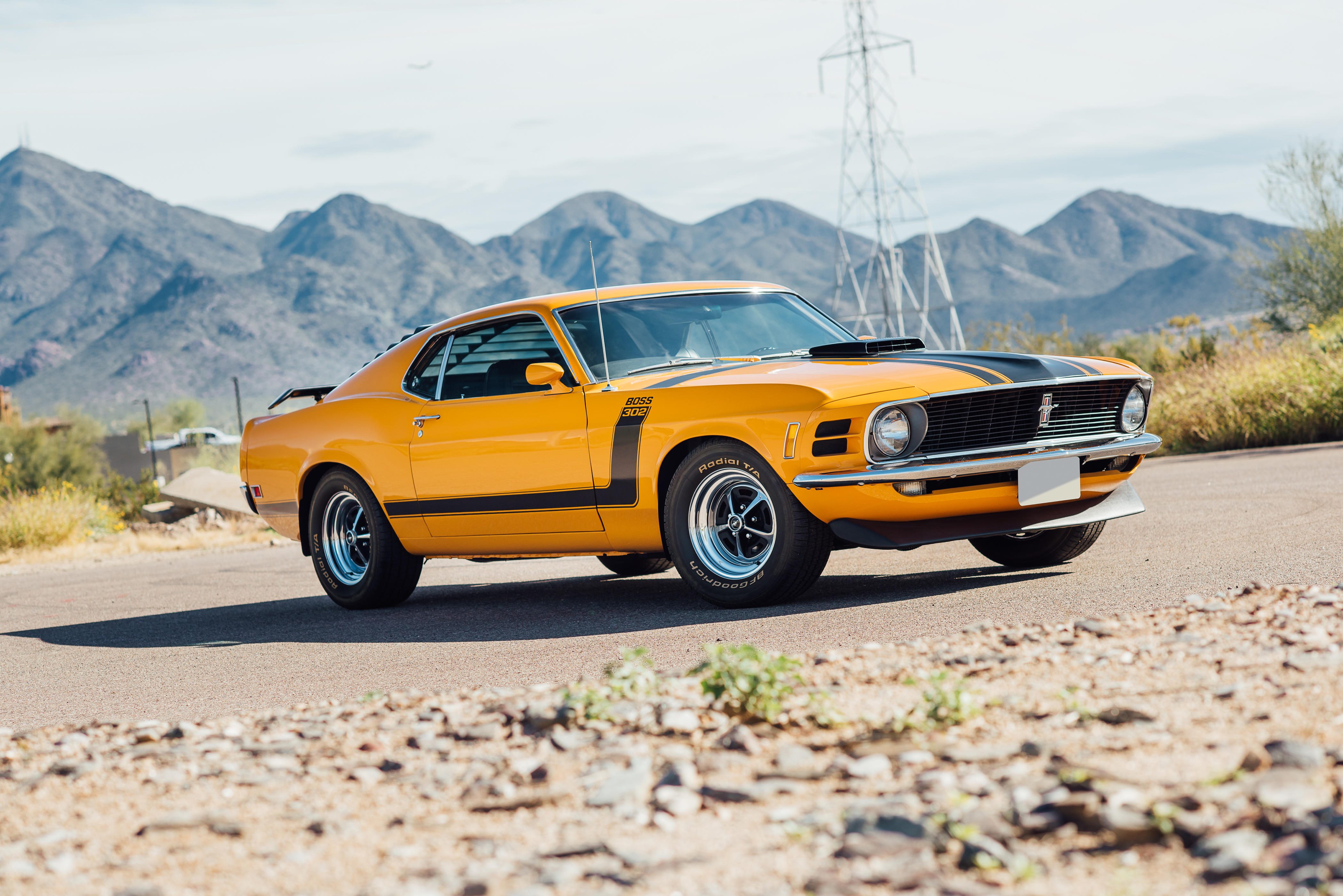 Ford Mustang Boss 302 1970 перед