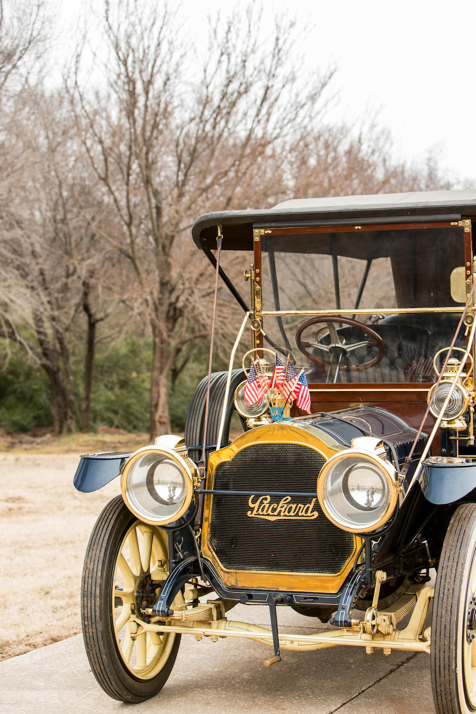 <b>1910 Packard Model UD '30' 40HP Seven-Passenger Touring </b><br />Chassis no. 11982<br />Engine no. 11982