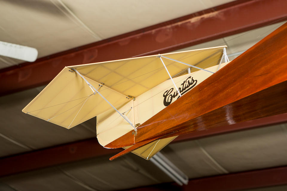 Bonhams : A FINELY DETAILLED 1:5 SCALE MODEL OF A CIRCA 1915 CURTISS ...