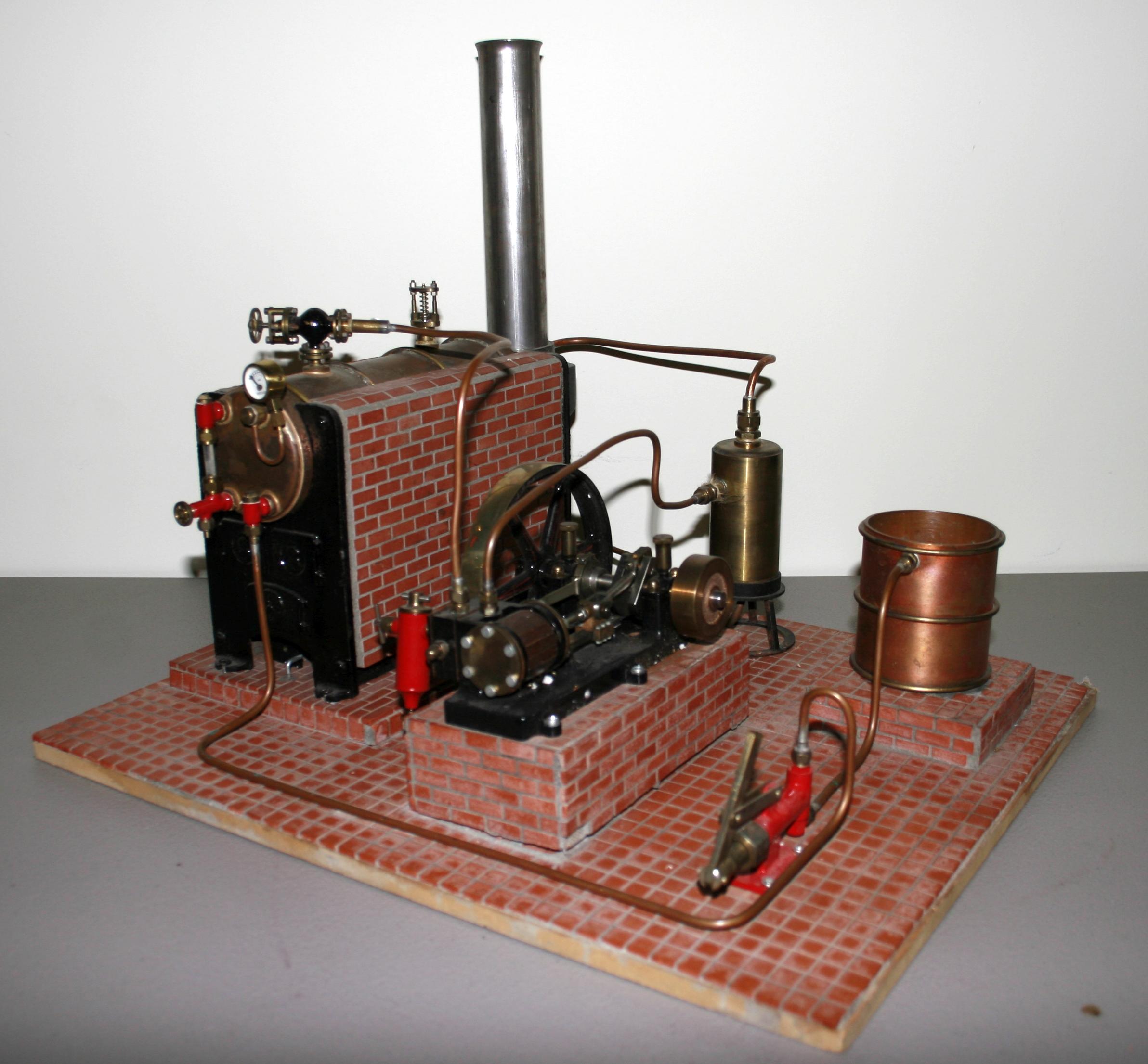 Bonhams Cars : AN ENGINEER'S MODEL OF A STEAM PLANT,