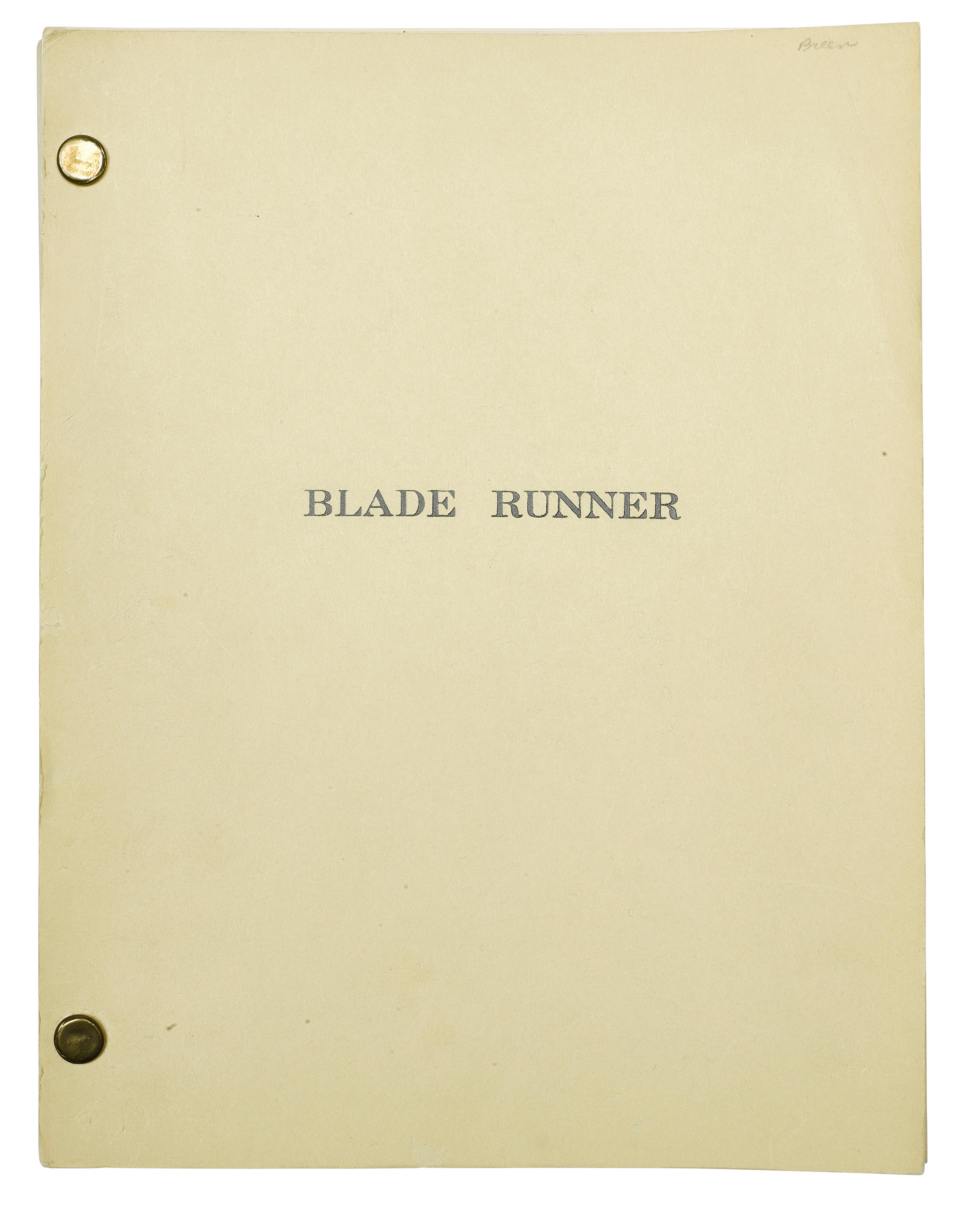 blade runner screenplay