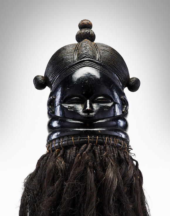 Bonhams : Mende Helmet Mask, Sierra Leone